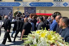 مراسم تشییع پیکر مسعود اسکویی، گوینده پیشکسوت رادیو