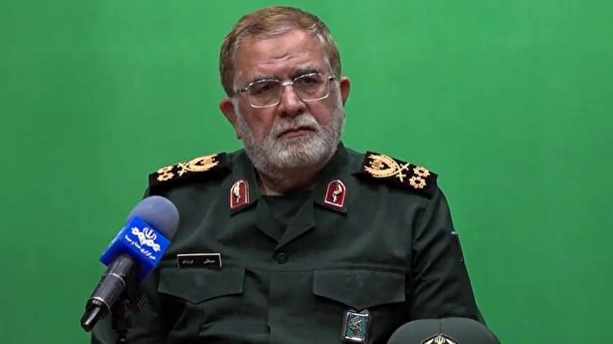 سرلشکر ایزدی: تنگه هرمز تا تحقق شروط ایران مسدود می‌ماند