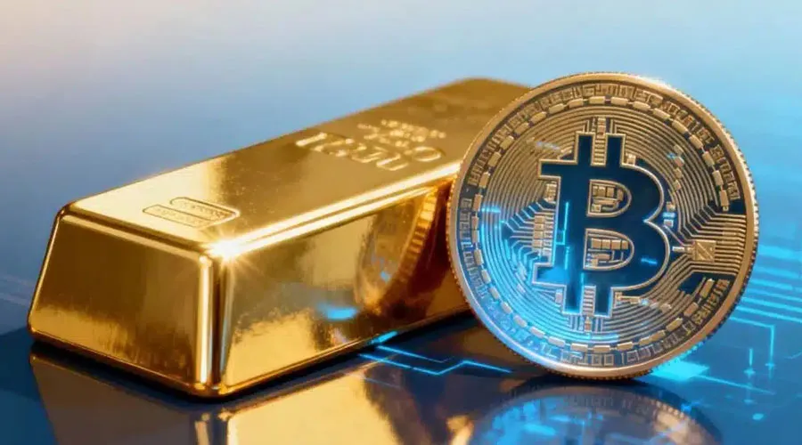 سقوط بیش از ۴ درصدی بیت کوین و کاهش ۲ درصدی قیمت طلا