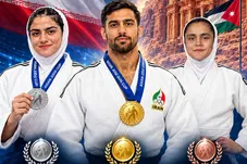 سه نشان رنگارنگ جودوکا‌رهای ایران در جام آسیا